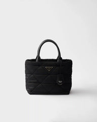 Padded Re-Nylon tote bag