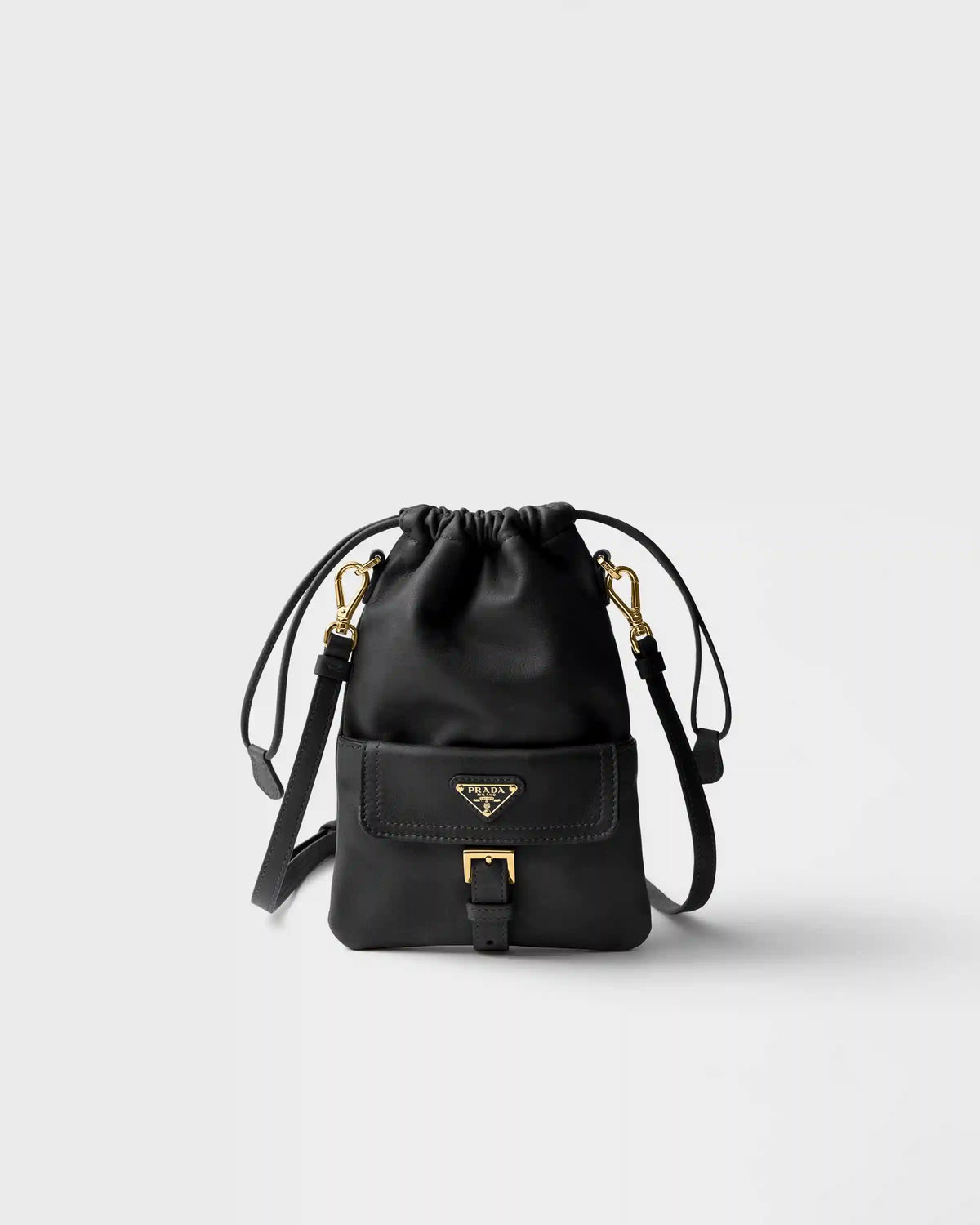 Nappa leather pouch