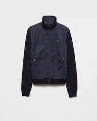 Superfine wool zipper cardigan