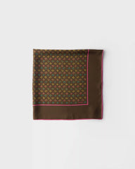 Printed twill scarf 90