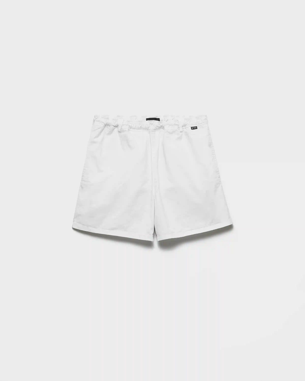 Twill swim trunks