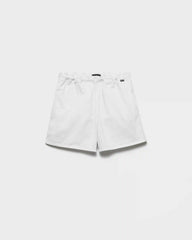 Twill swim trunks