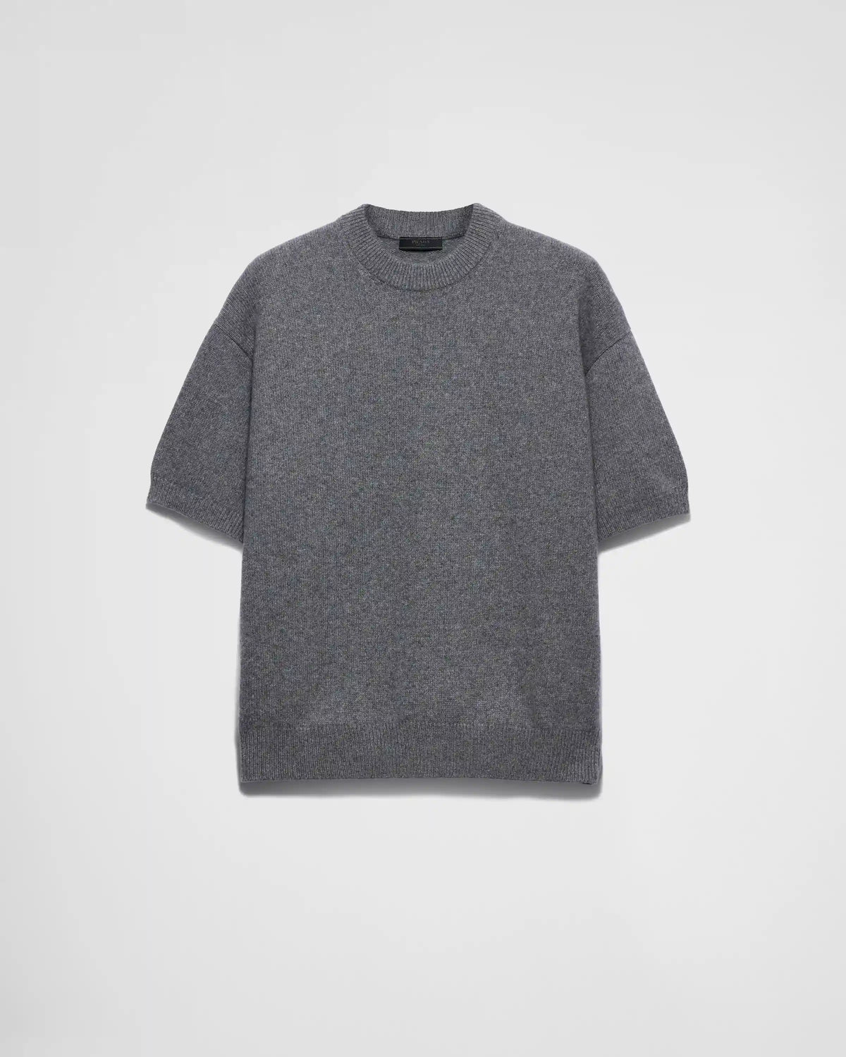Short-sleeved Re-Cashmere sweater