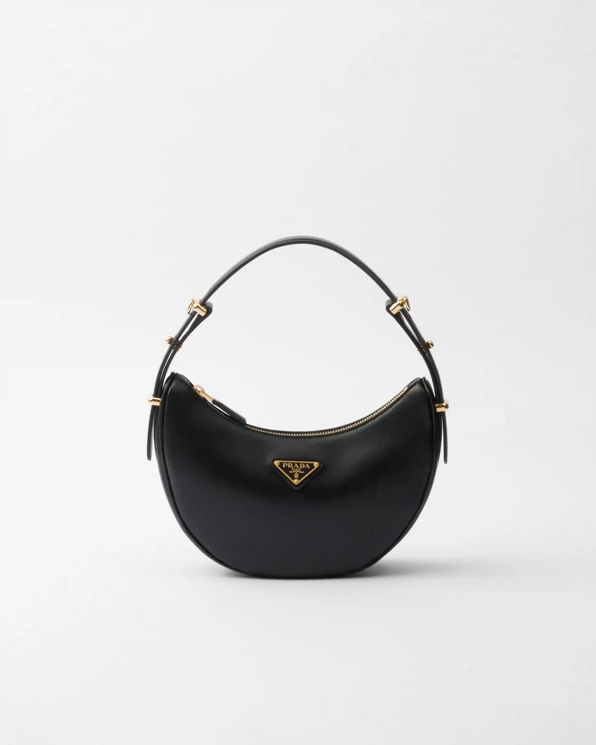 Prada ArquÃ© small leather shoulder bag