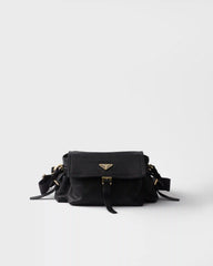 Prada Explore medium nappa leather shoulder bag with flap