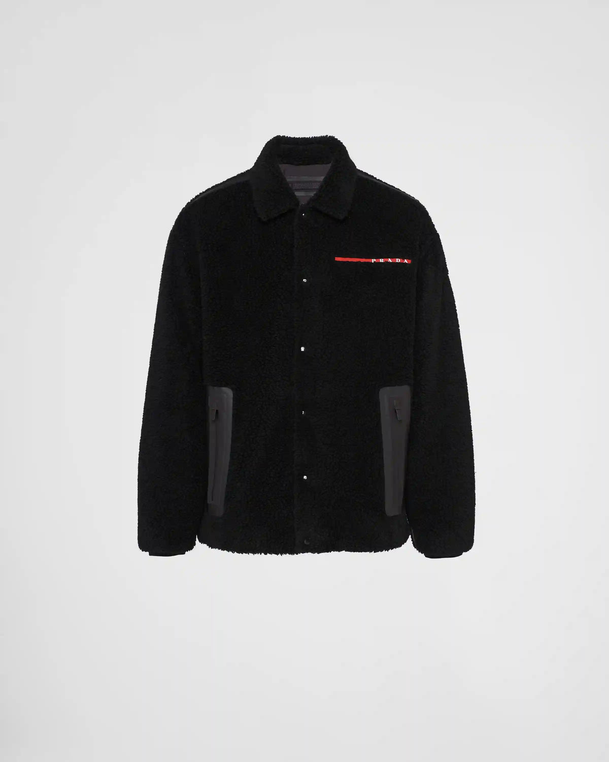 Fleece blouson jacket