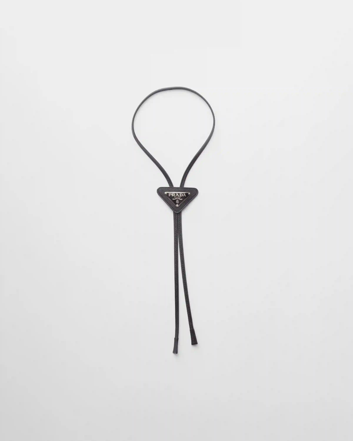 Saffiano leather bolo tie