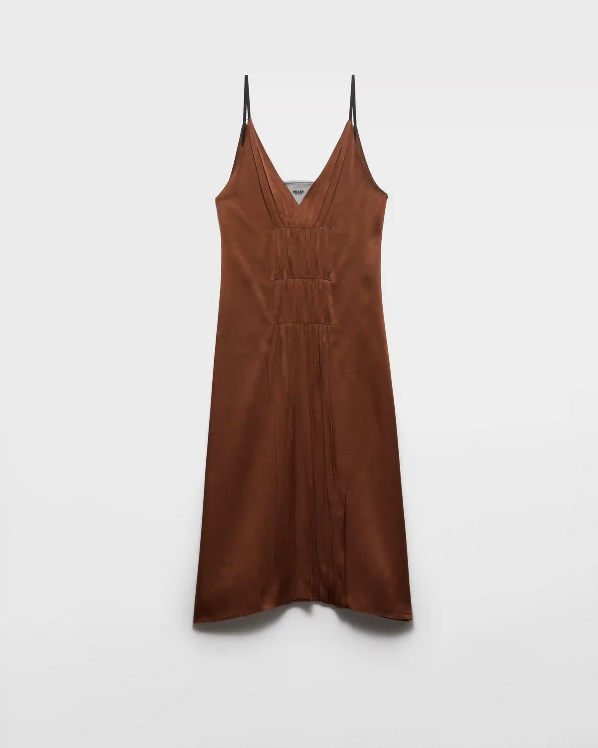 Satin crepe dress