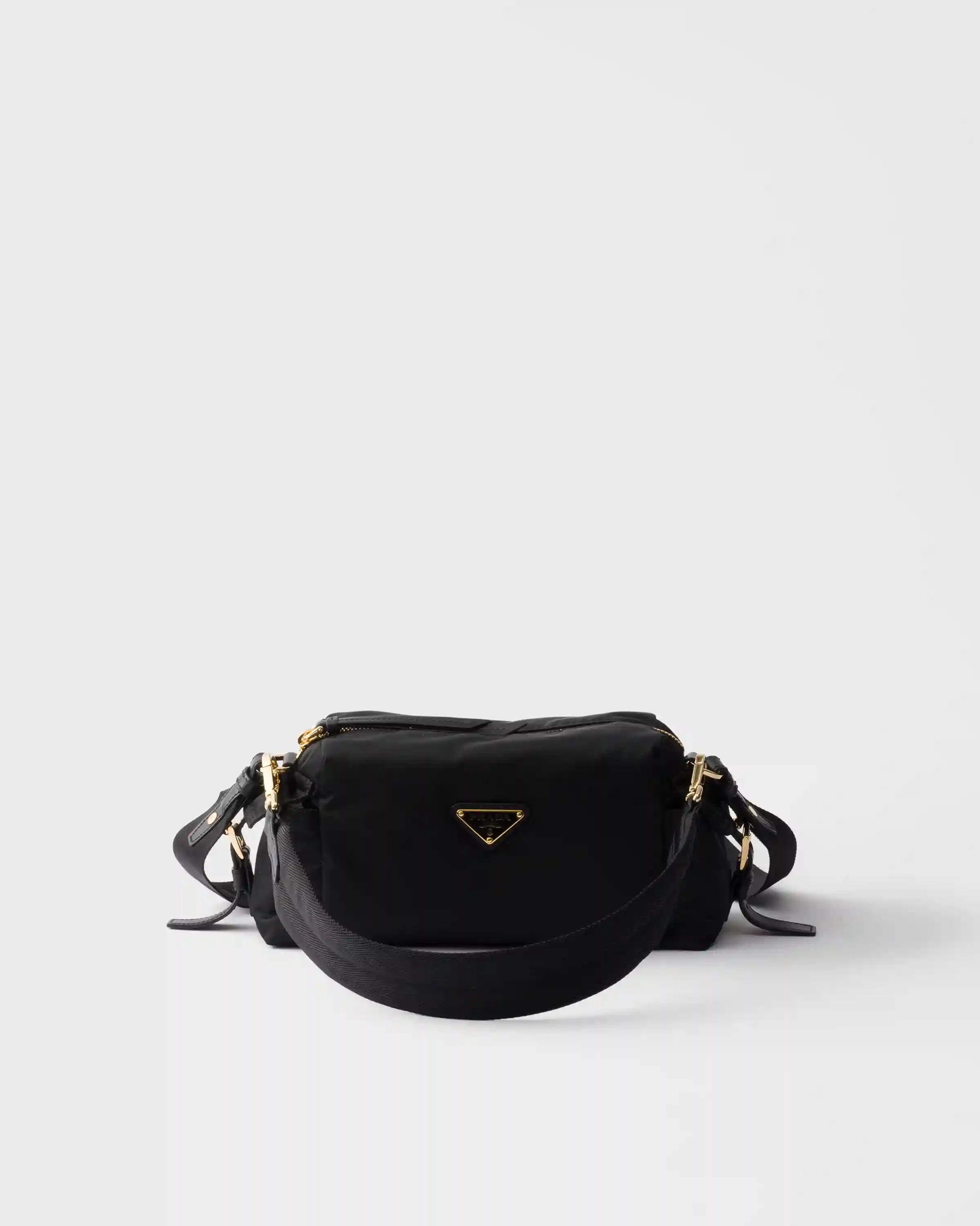 Prada Explore small Re-Nylon and leather shoulder bag