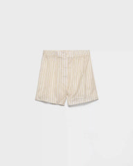 Striped boxer shorts