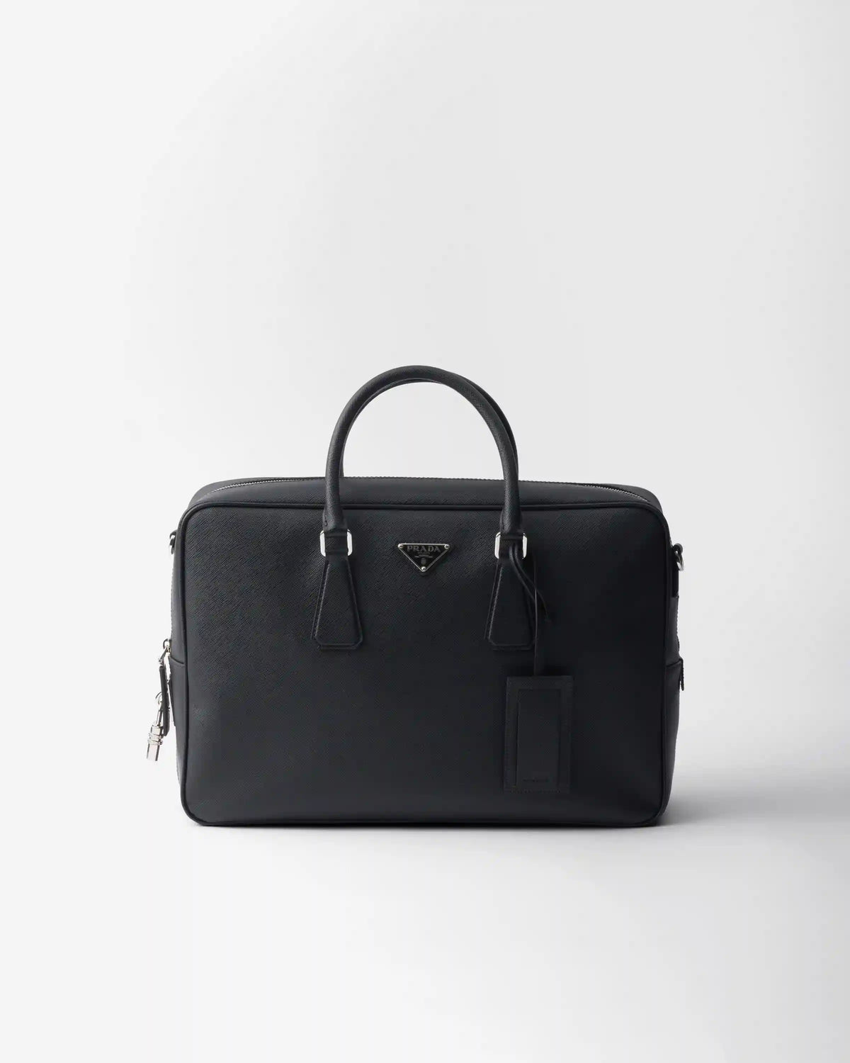 Saffiano leather work bag