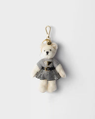 Teddy key ring charm