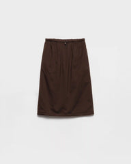 Reversible cotton jersey and Re-Nylon skirt