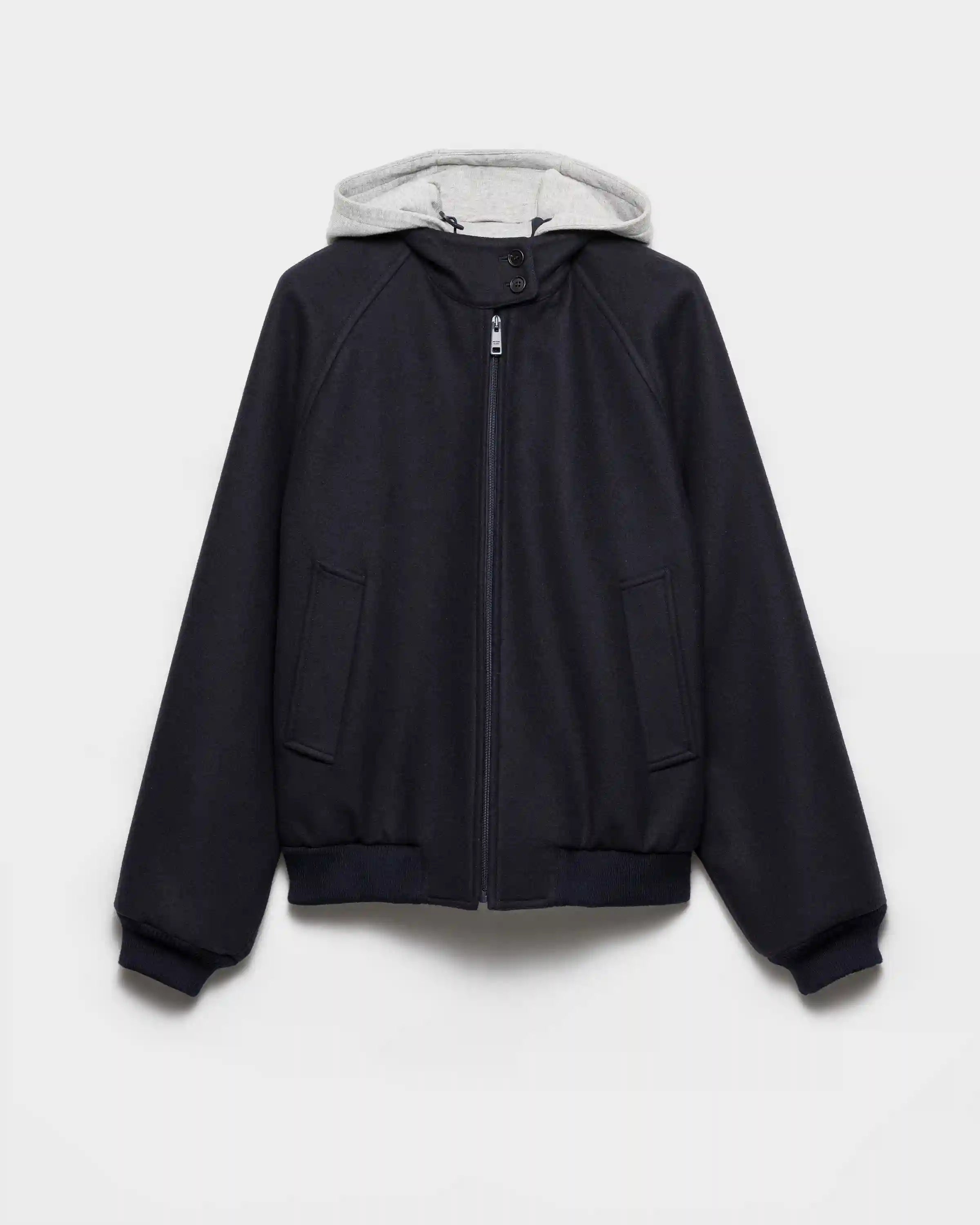 Cloth and cotton fleece jacket