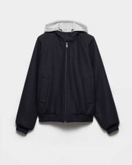 Cloth and cotton fleece jacket
