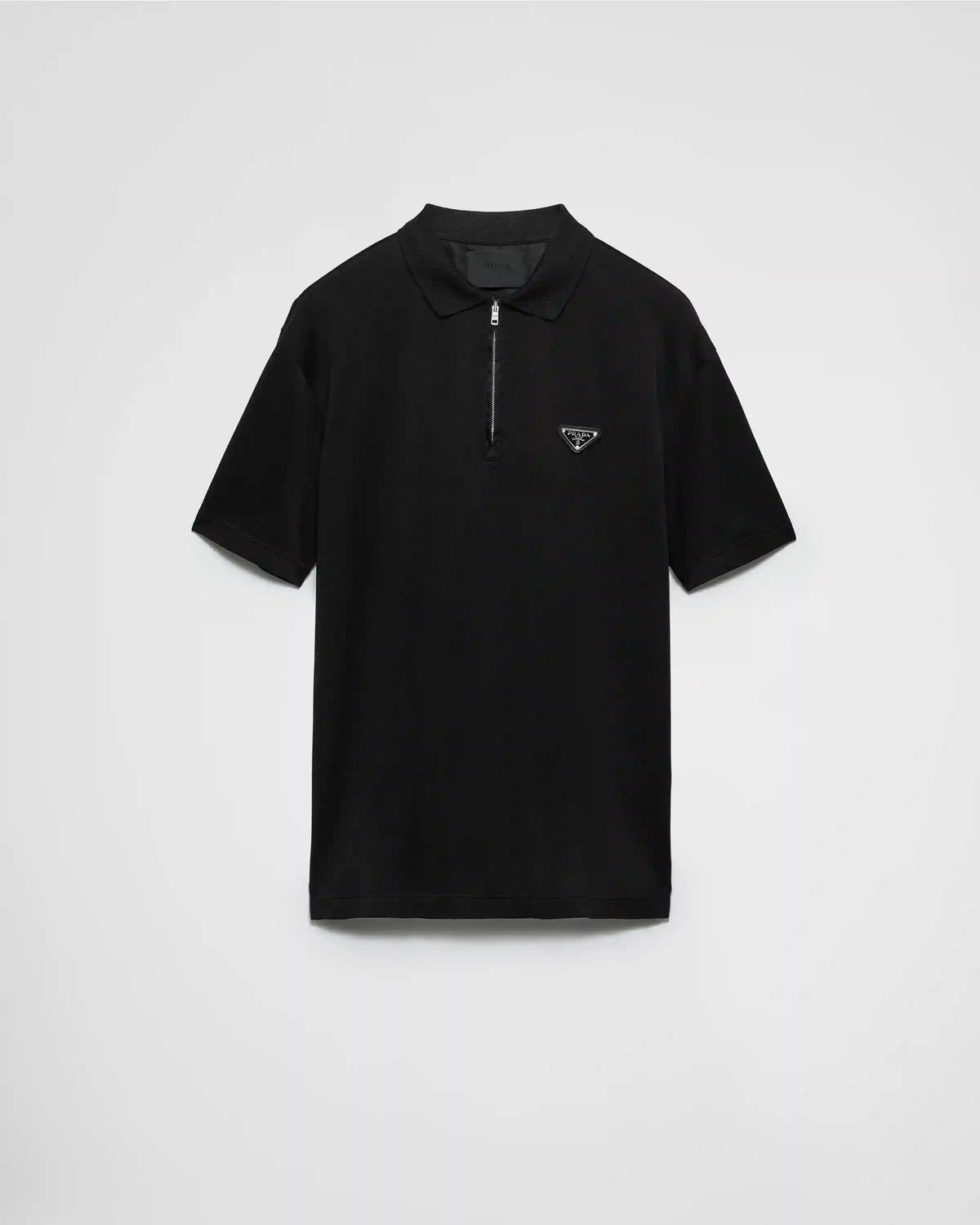 PiquÃ© polo shirt with Re-Nylon details