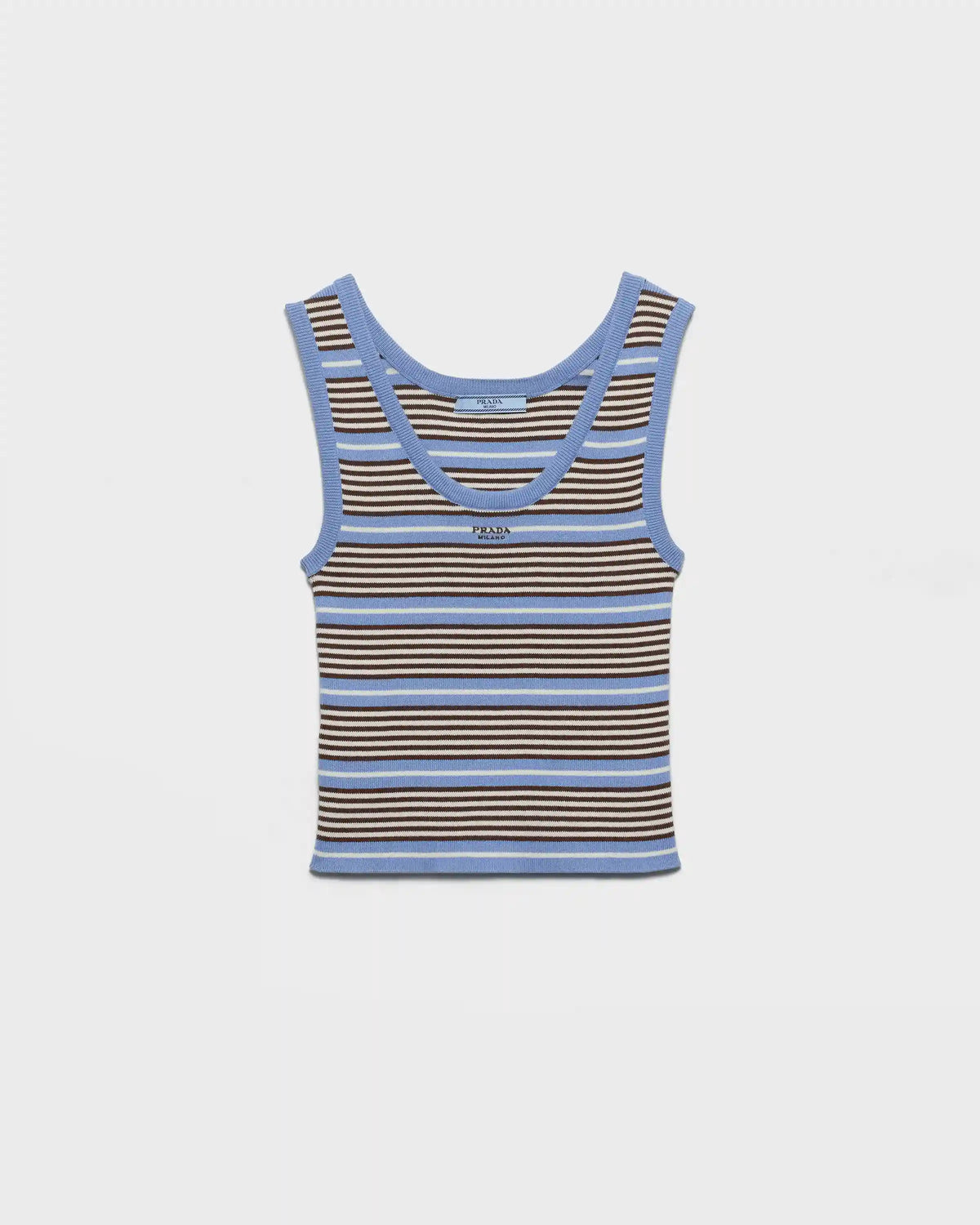 Cotton knit tank top