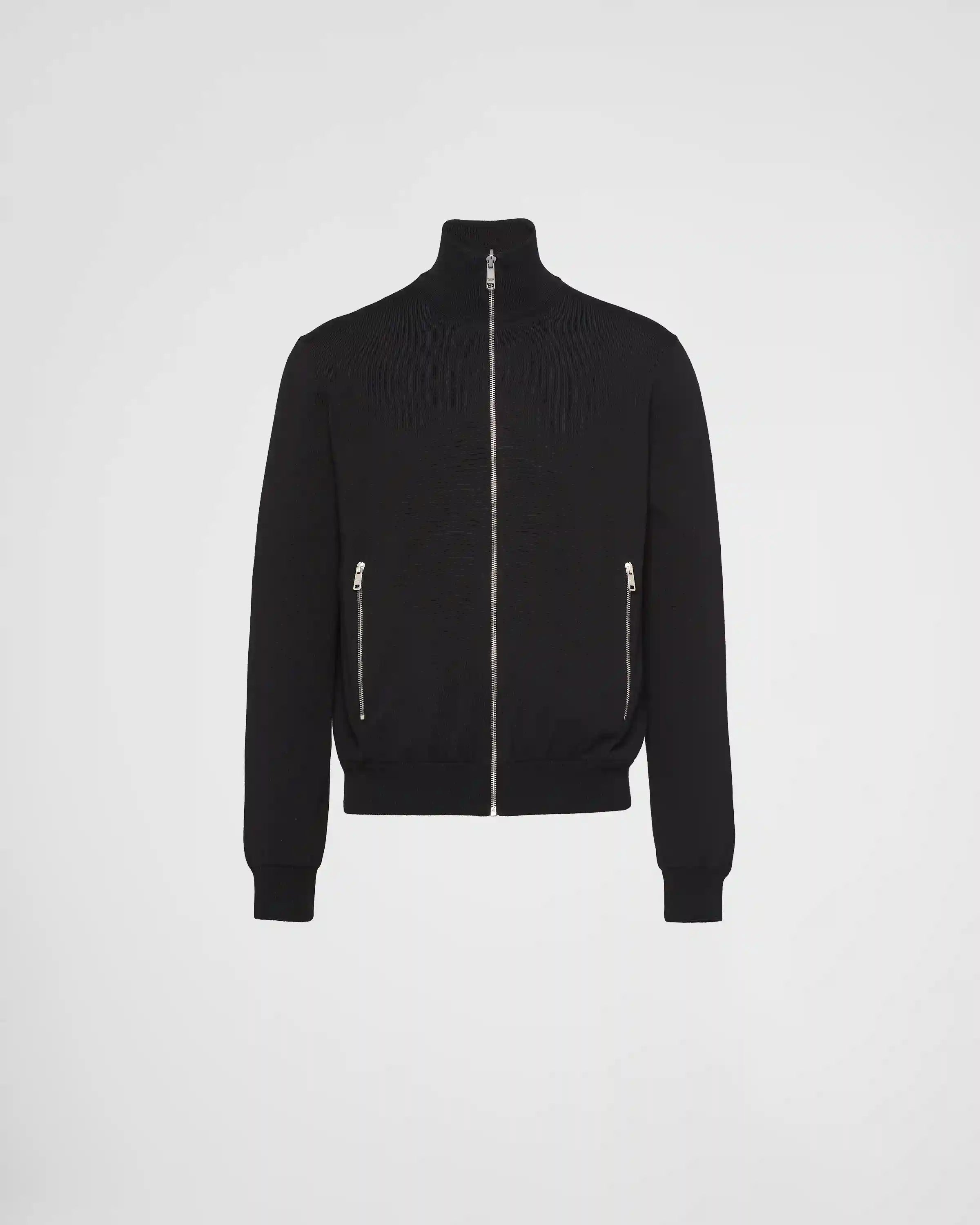 Reversible wool and Re-Nylon jacket