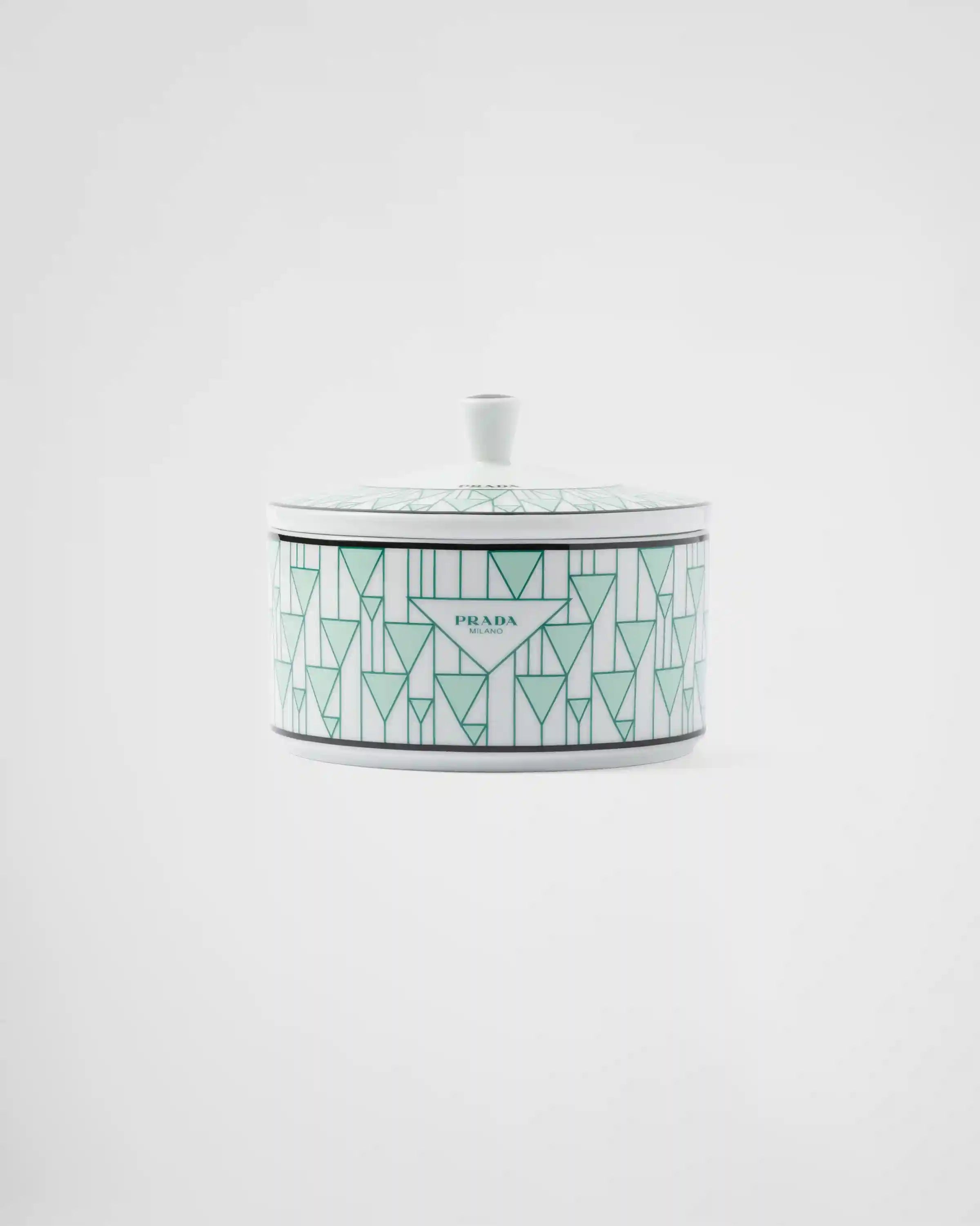Porcelain box - Vienna Green