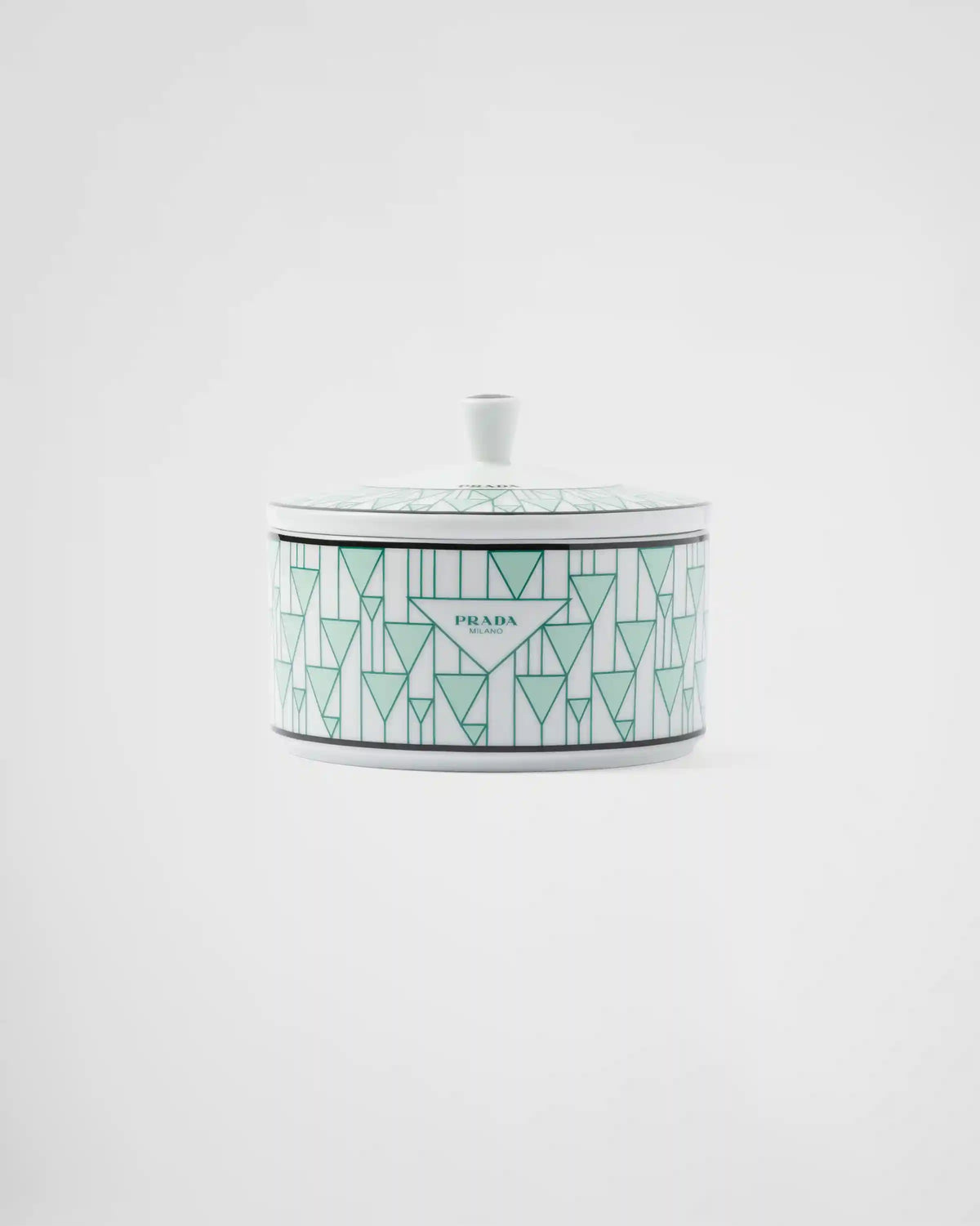 Porcelain box - Vienna Green