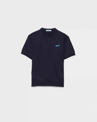 Silk crew-neck sweater