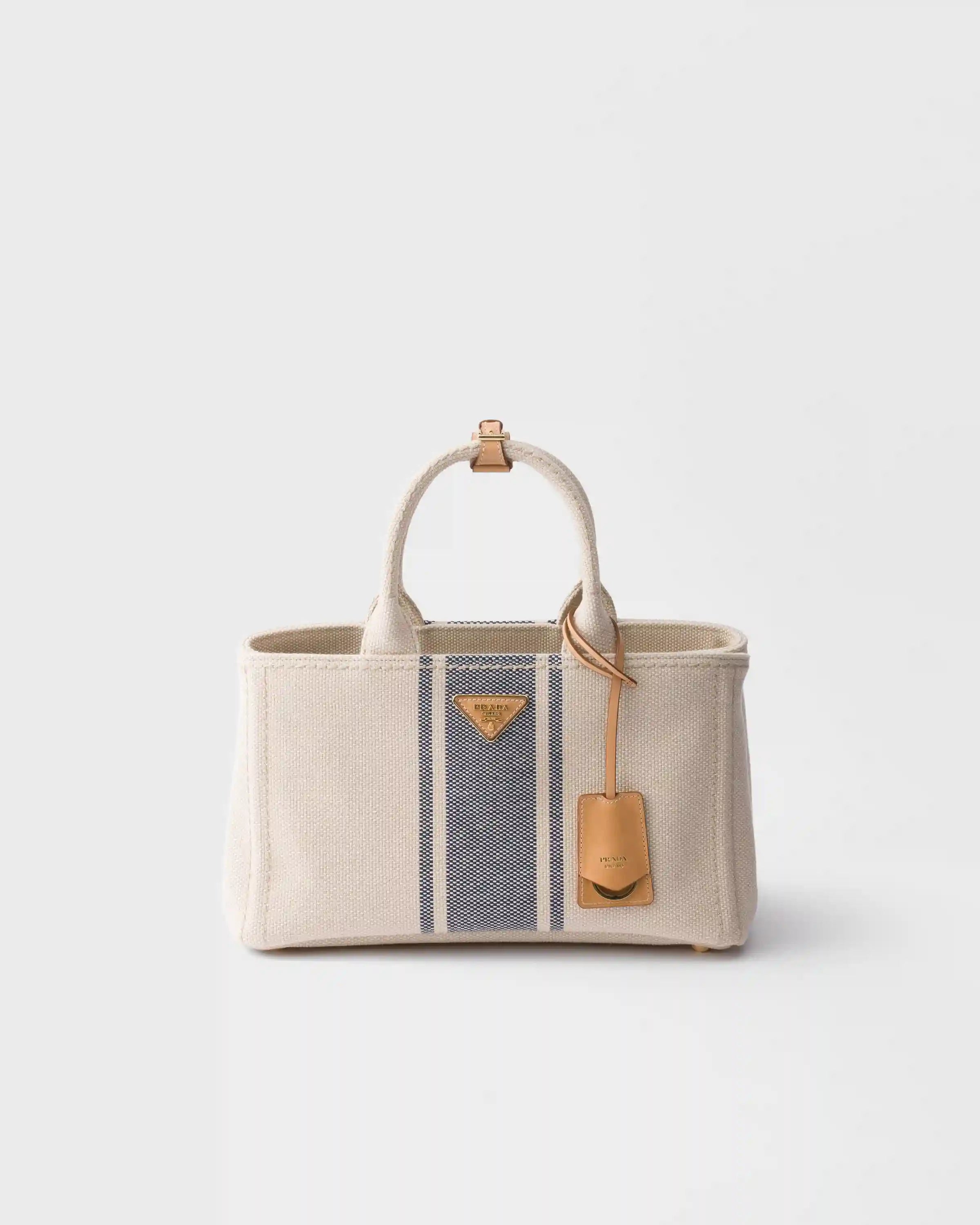 Prada JardiniÃ¨re large cotton canvas bag
