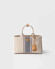 Prada JardiniÃ¨re large cotton canvas bag