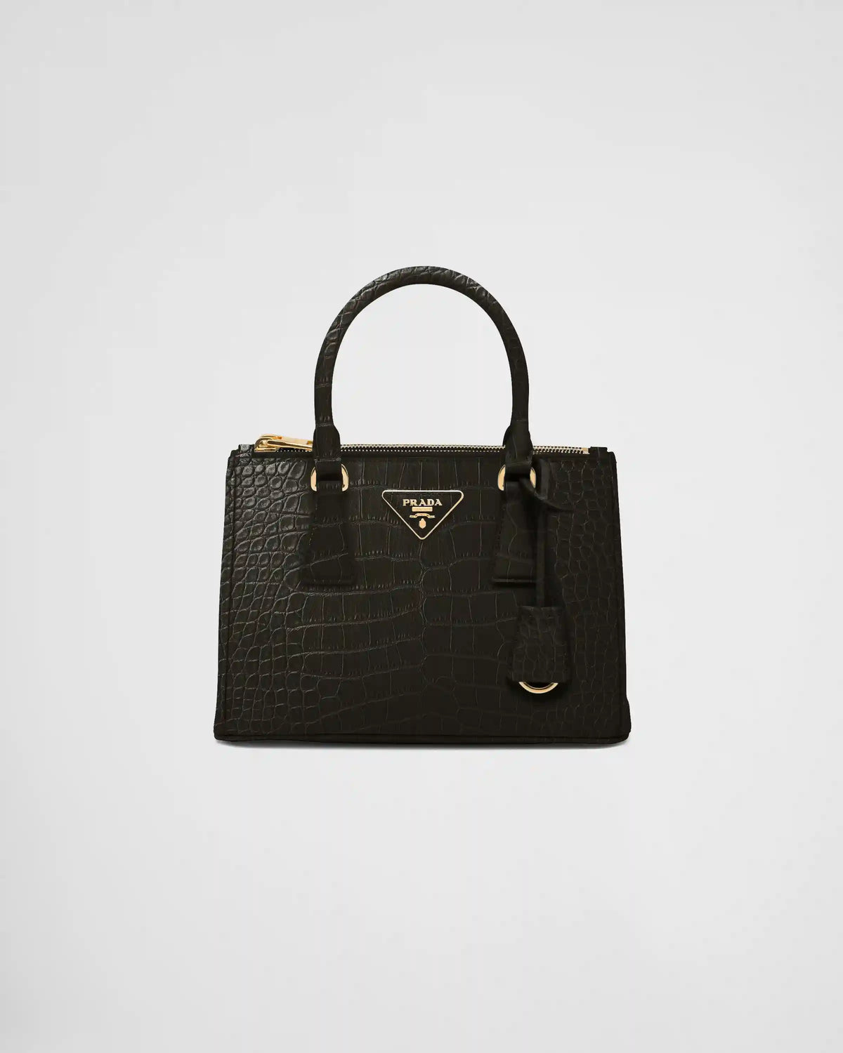 Prada Galleria small crocodile leather bag