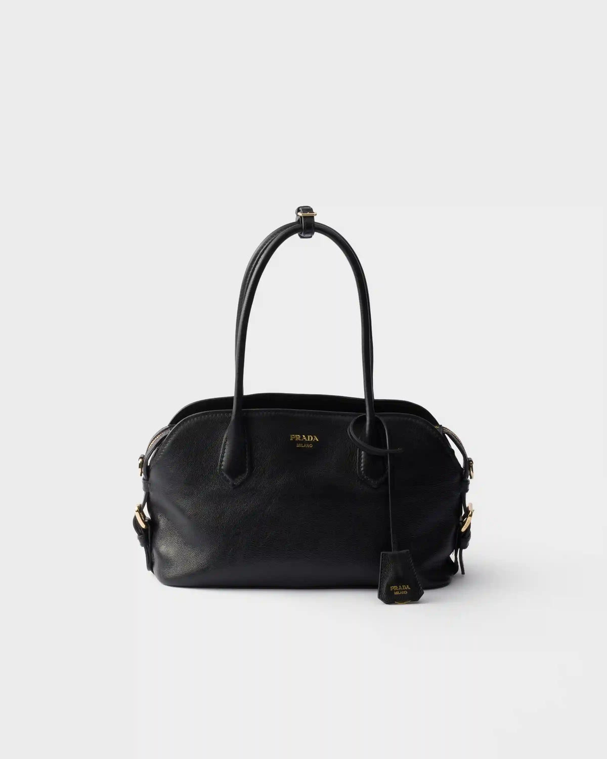 Prada Signet medium leather tote bag