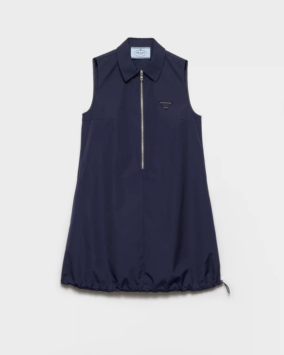 Poplin mini-dress