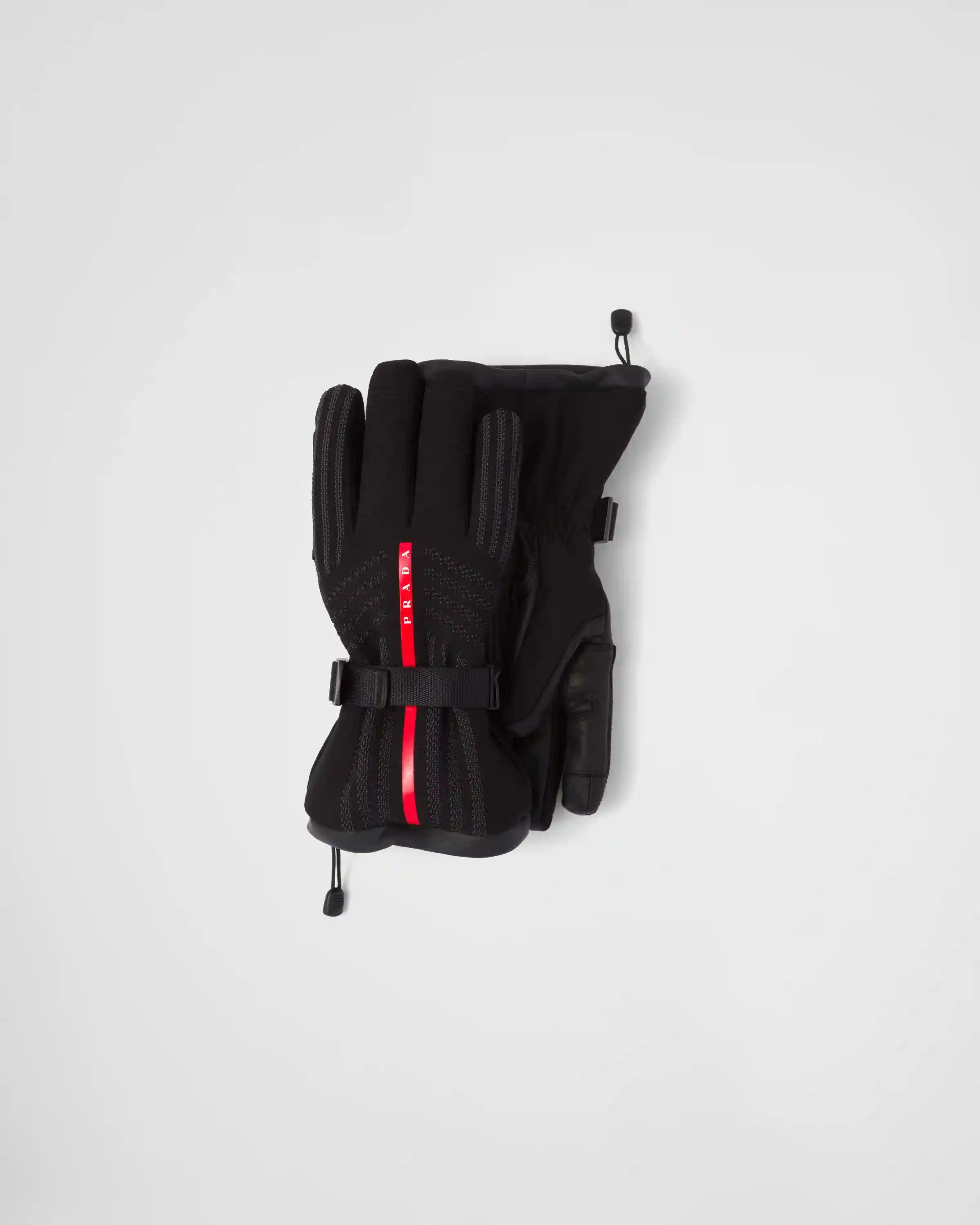 GORE-TEX, leather and knit ski gloves