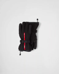 GORE-TEX, leather and knit ski gloves