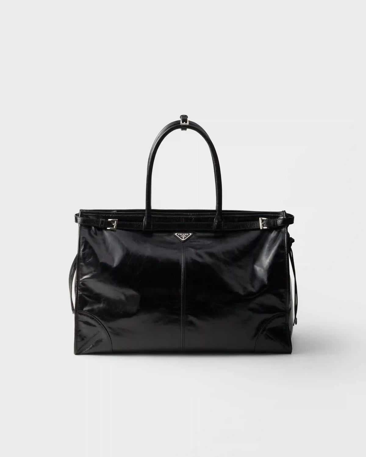 Prada Bonnie leather tote bag