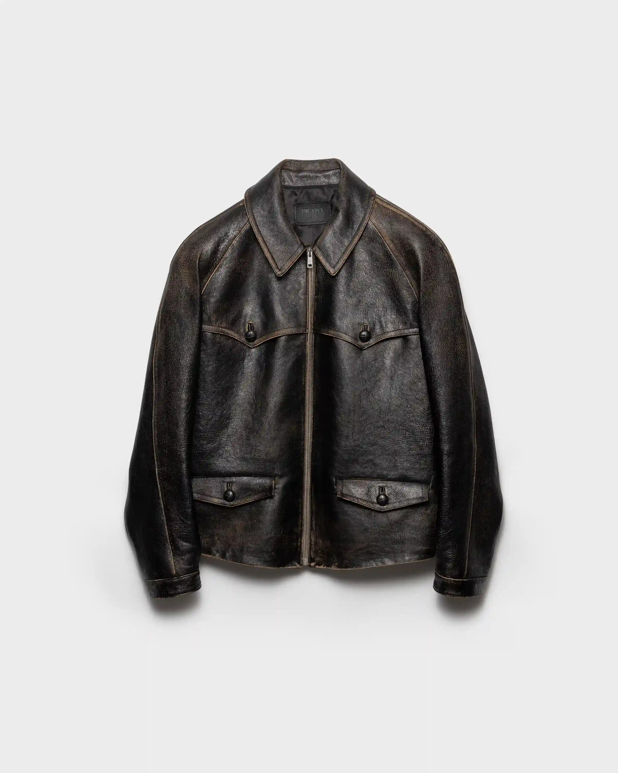 Leather jacket