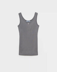 Ribbed knit tank top