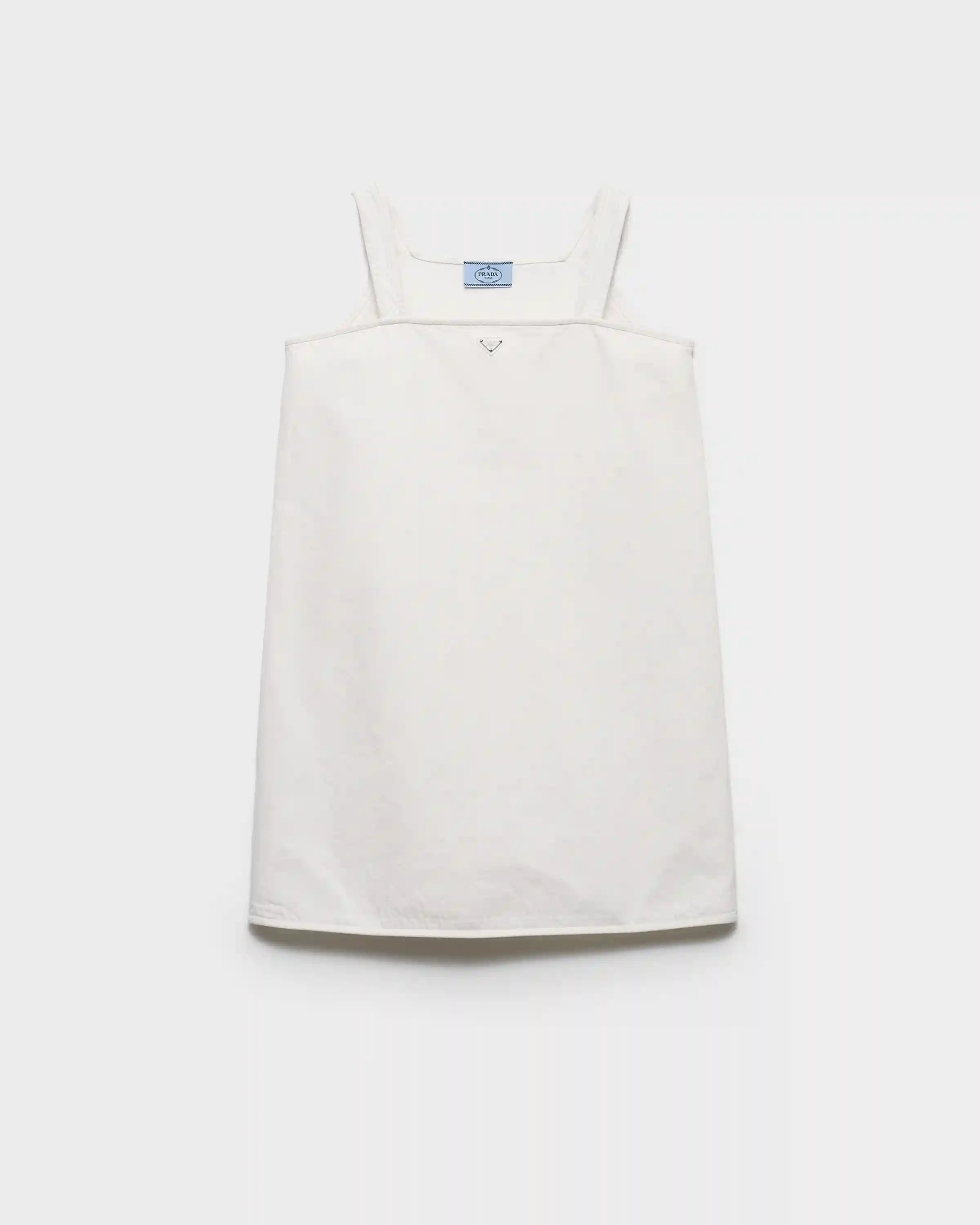 Old denim mini-dress
