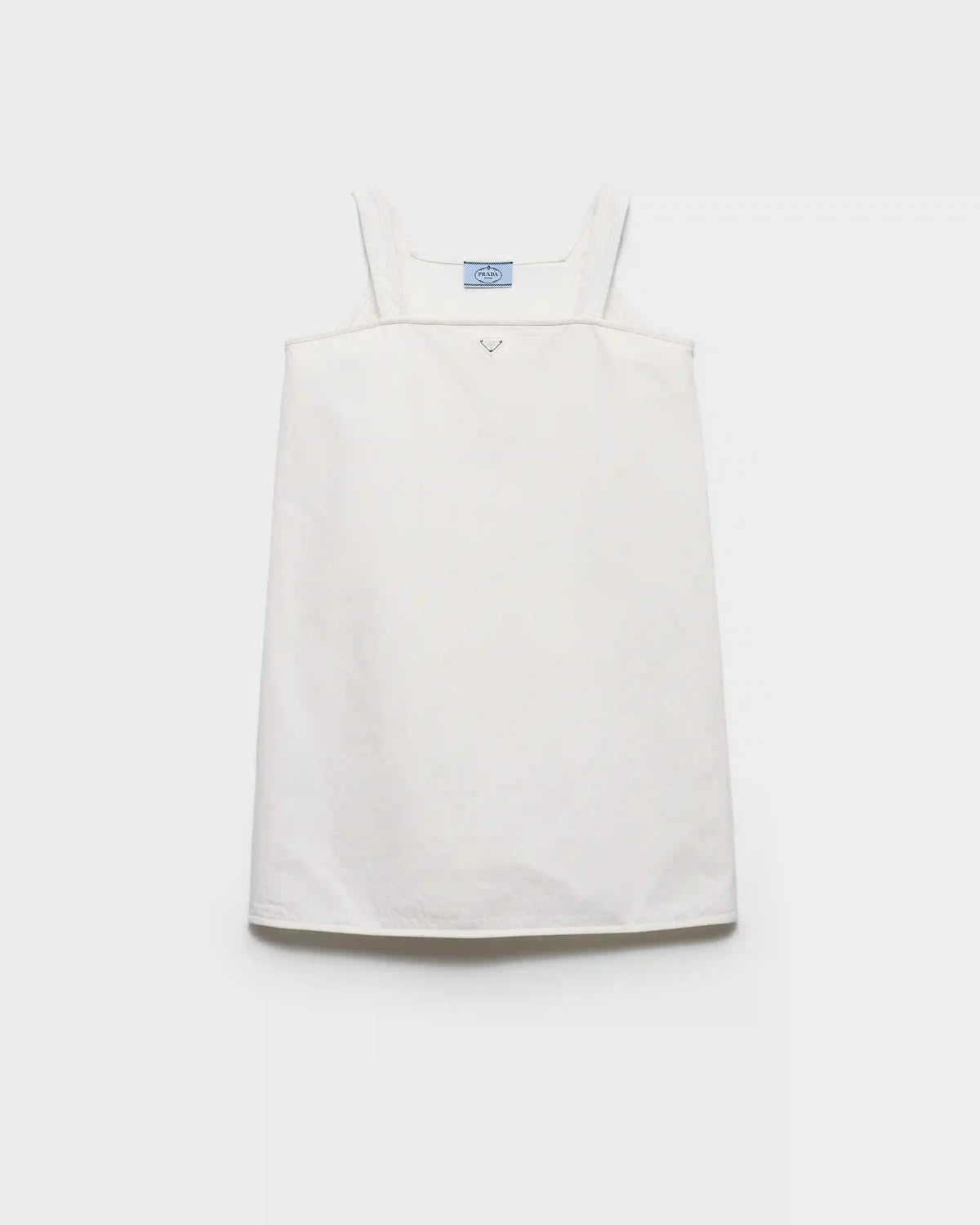 Old denim mini-dress