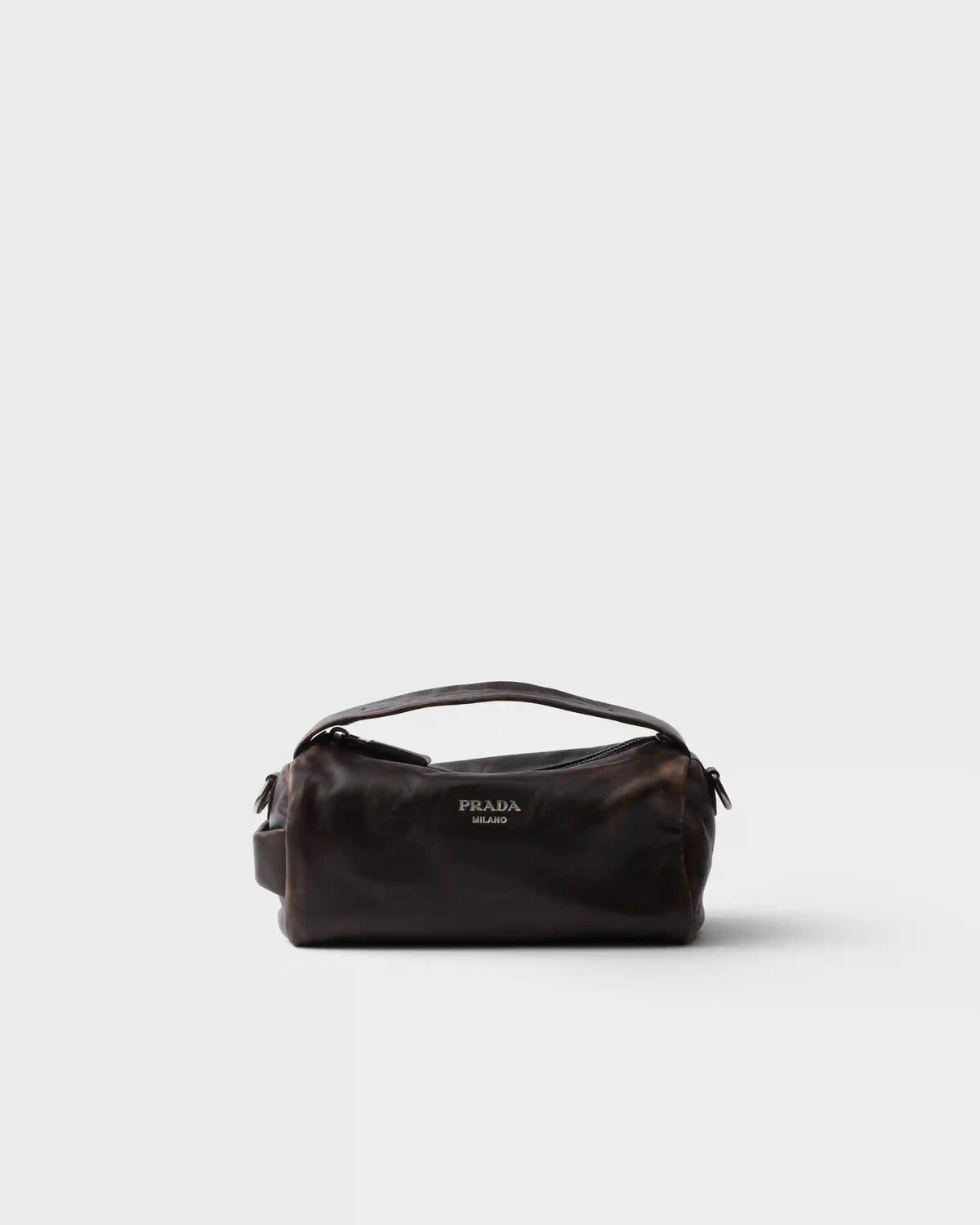 Nappa leather shoulder bag