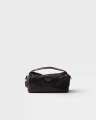 Nappa leather shoulder bag