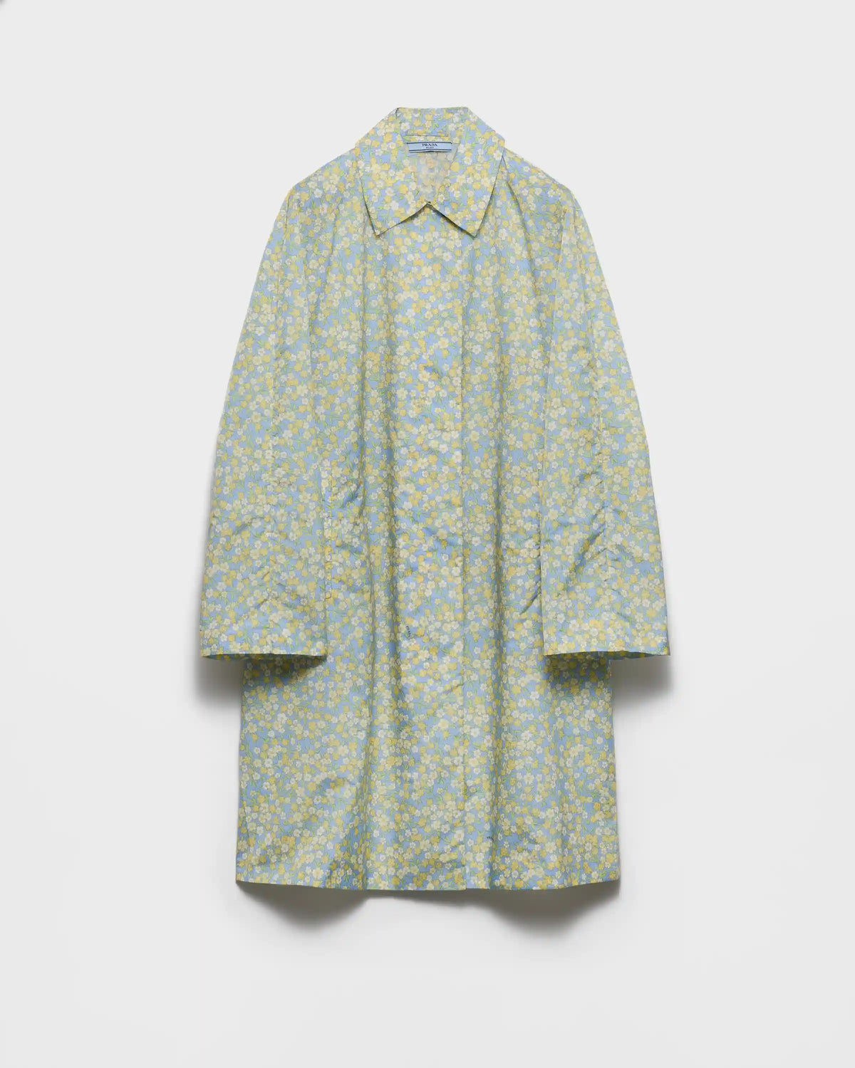 Printed Re-Nylon raincoat