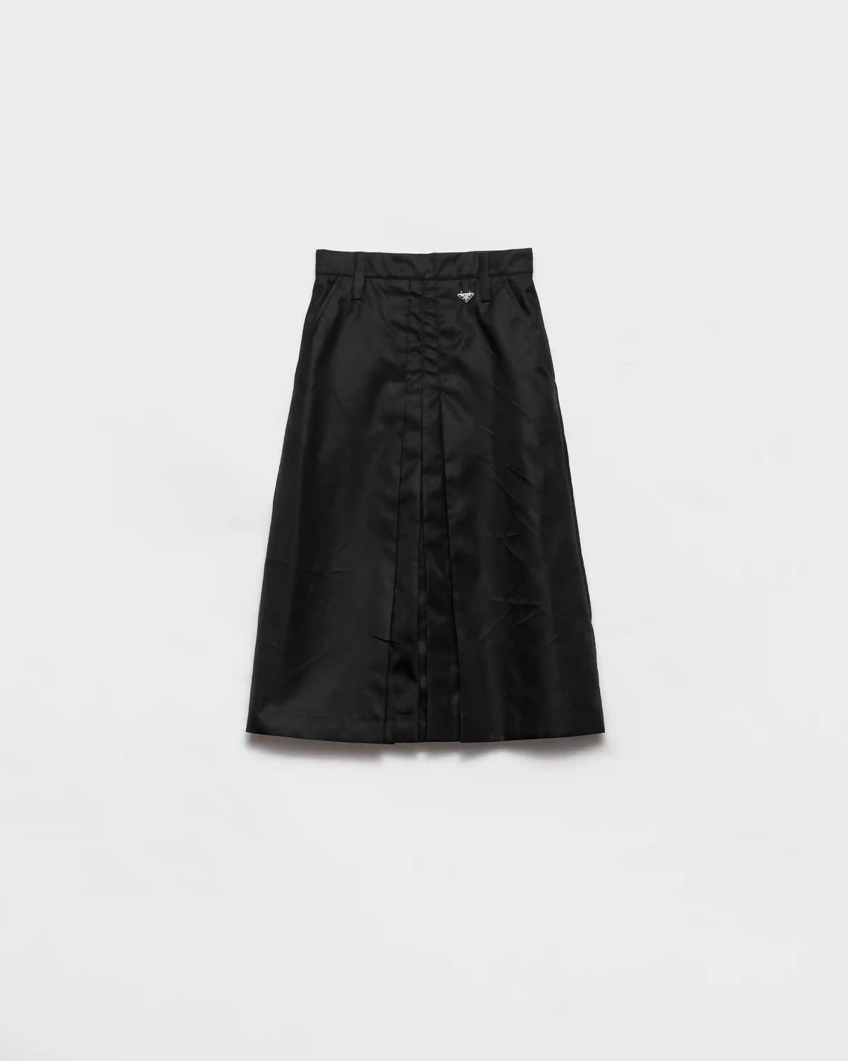 Flared Re-Nylon skirt