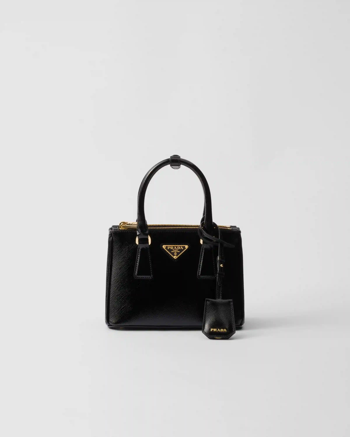 Prada Galleria mini patent Saffiano bag
