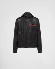 Light Re-Nylon hooded jacket