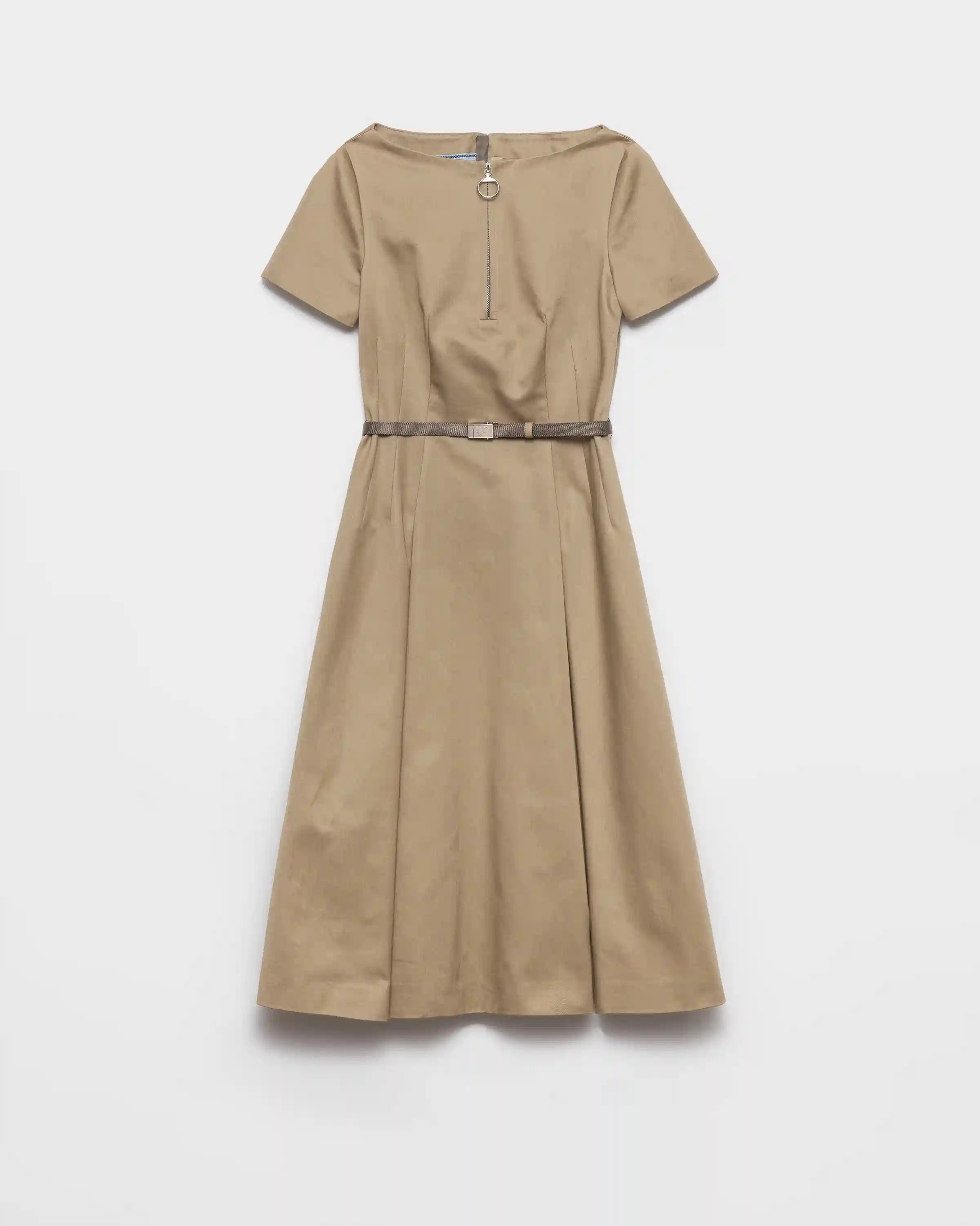 Chino zipper dress