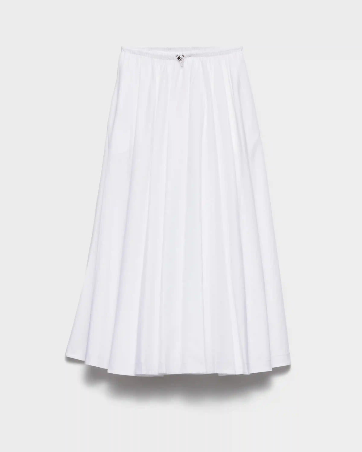 Reversible cotton jersey and Re-Nylon circle skirt