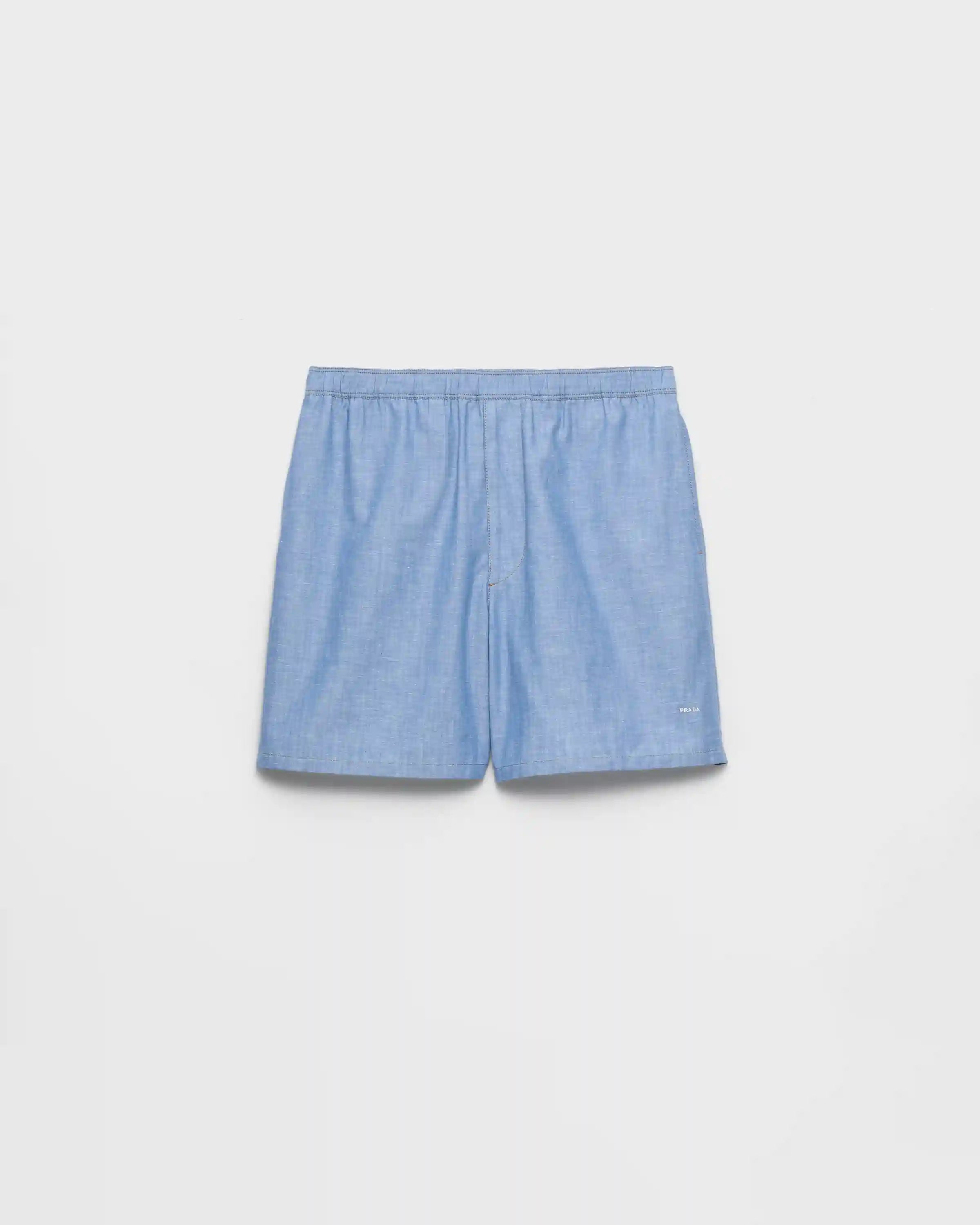 Chambray Bermudas