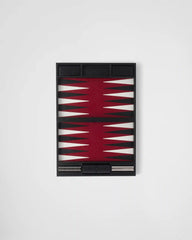 Saffiano Leather Backgammon Set