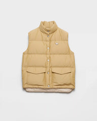 Medium-weight technical fabric down vest