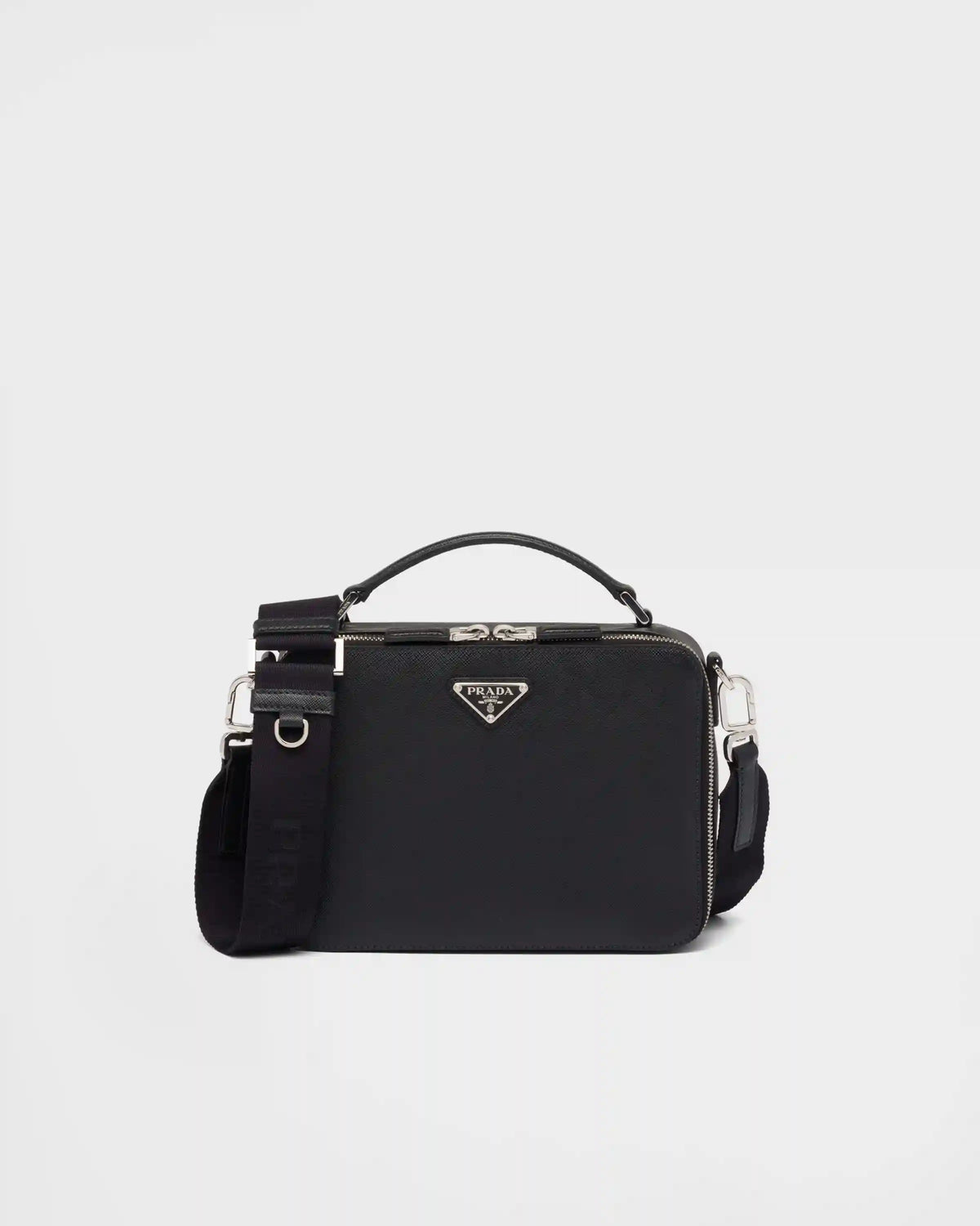 Prada Brique medium Saffiano leather bag