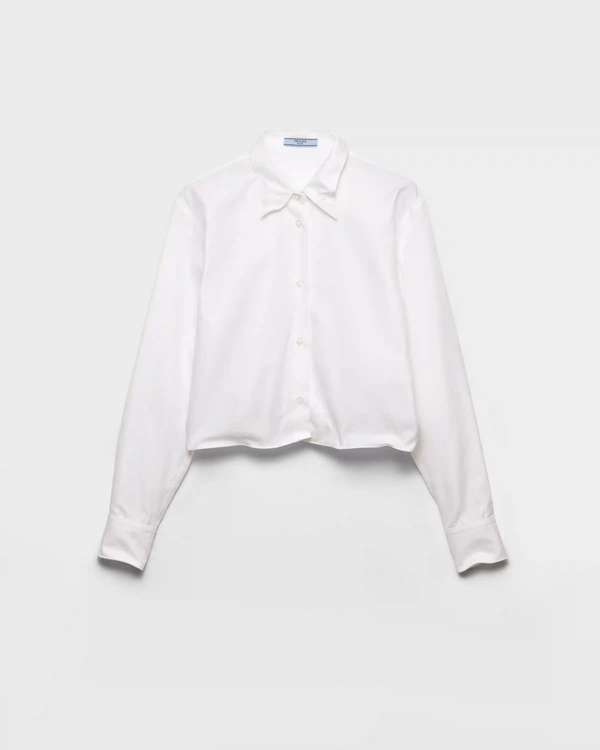 Shapeable cotton shirt